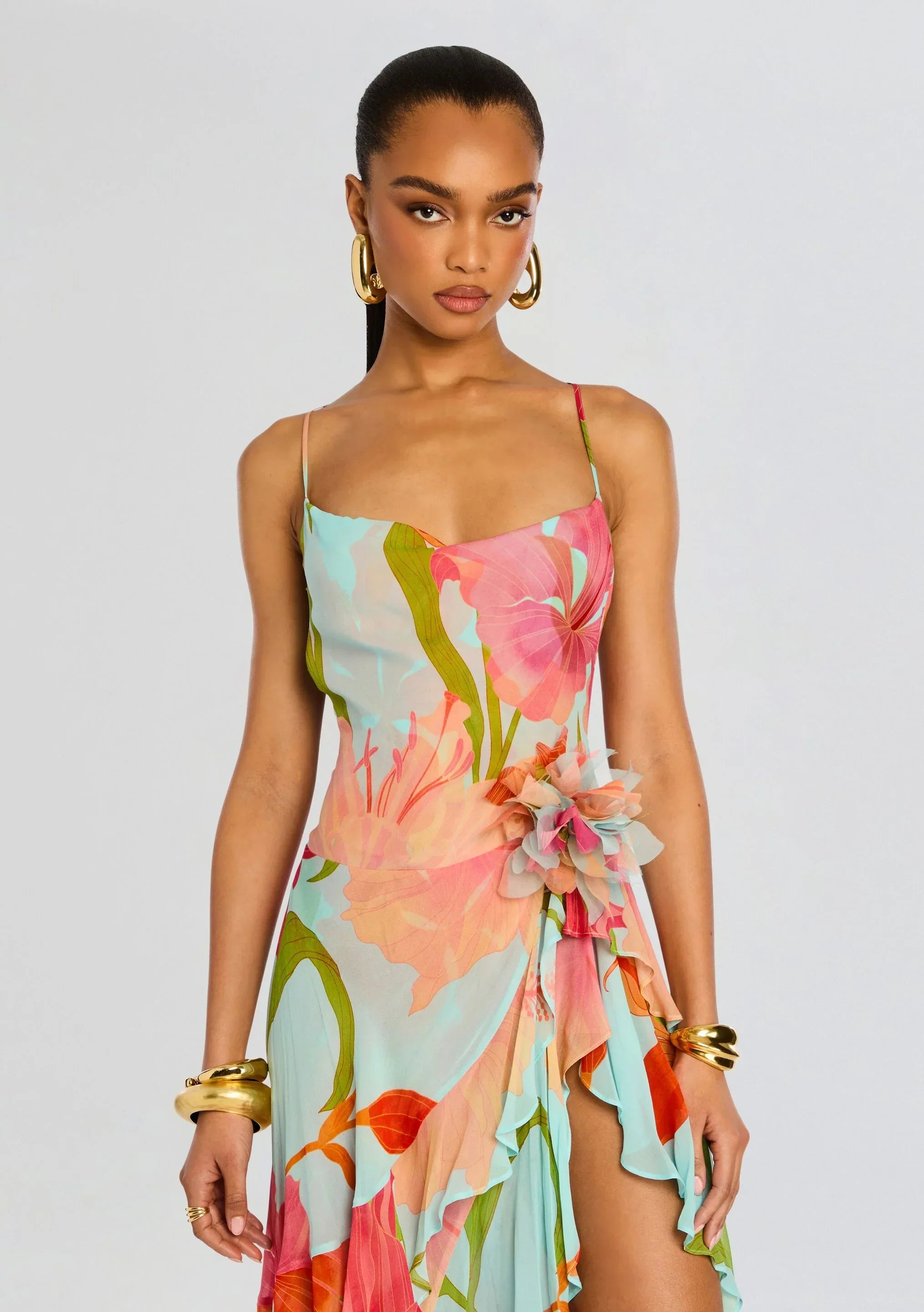 Samara Silk Chiffon Dress
